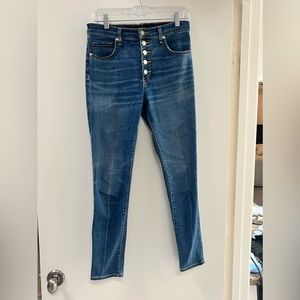 Veronica Beard Debbie Skinny High Rise Jeans - size 28
